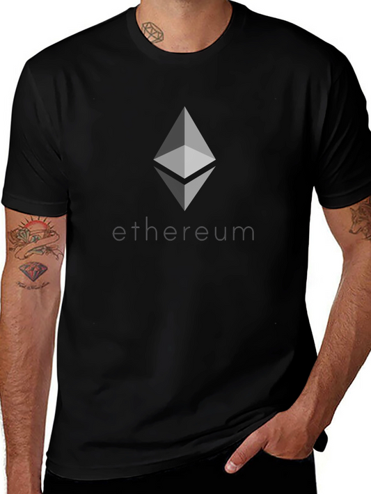 Ethereum Crypto Black T-Shirt