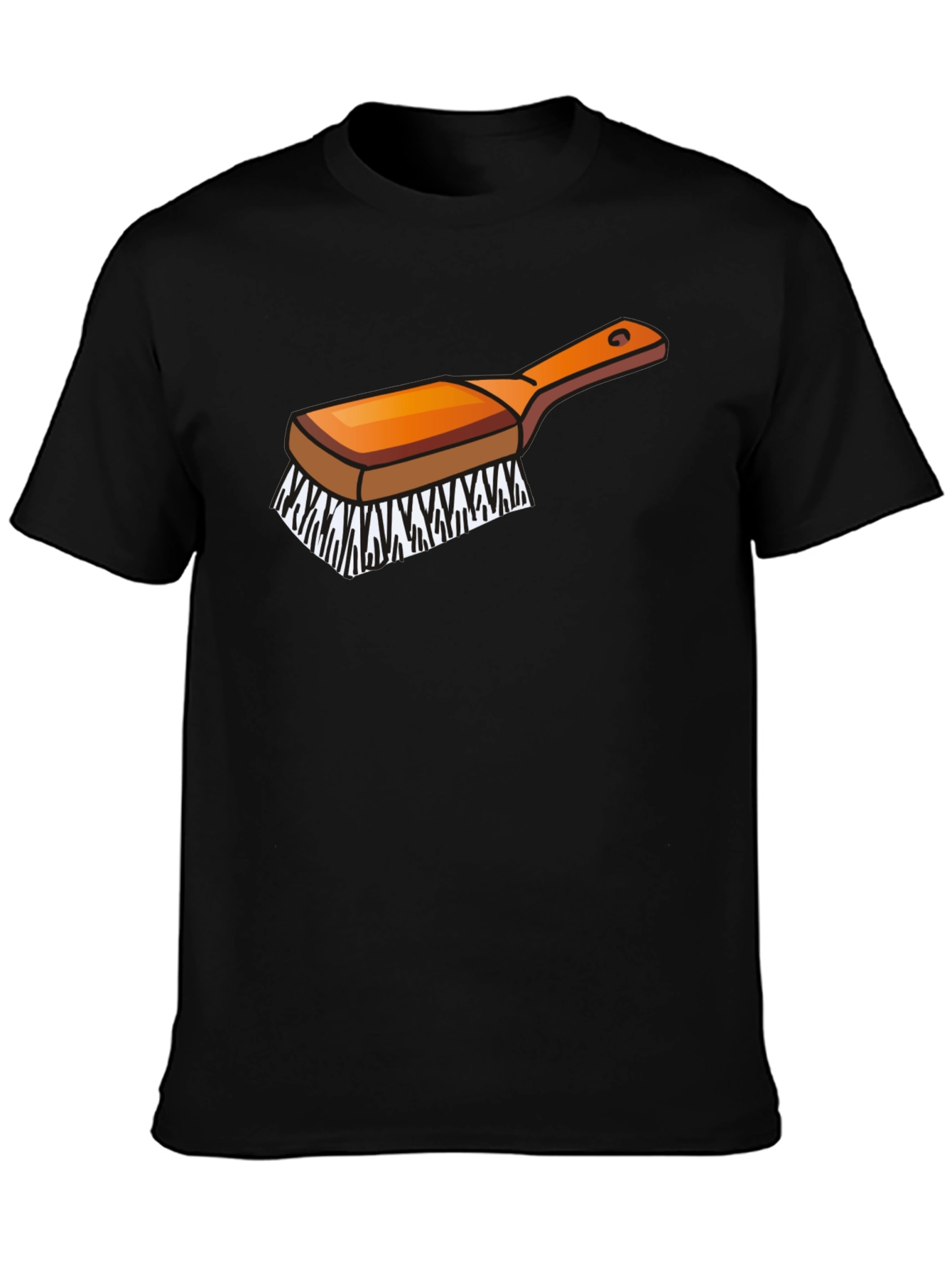 Novelty Brush Graphic T-Shirt