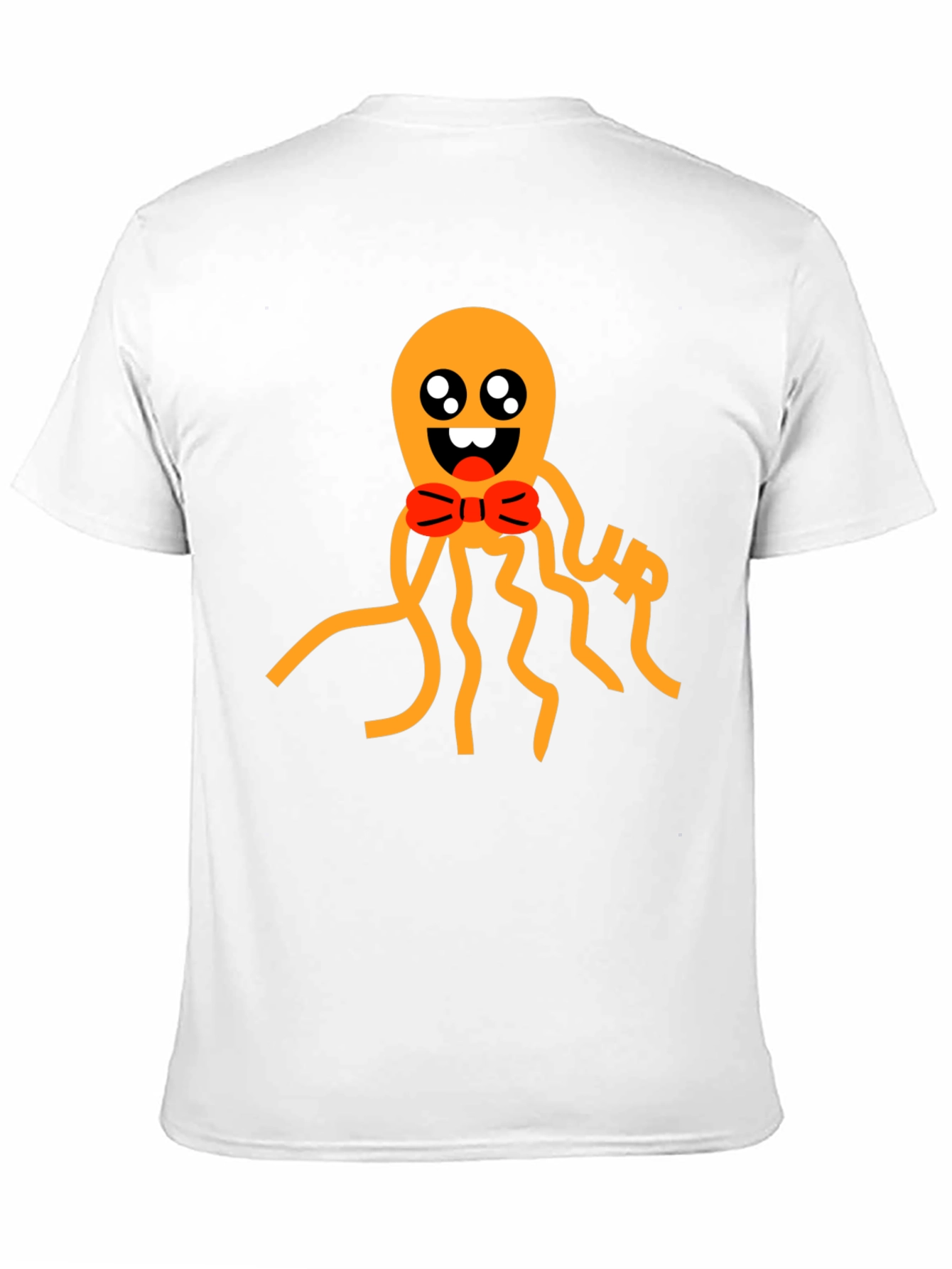 Cute Octopus Graphic Tee - Black Cotton Shirt
