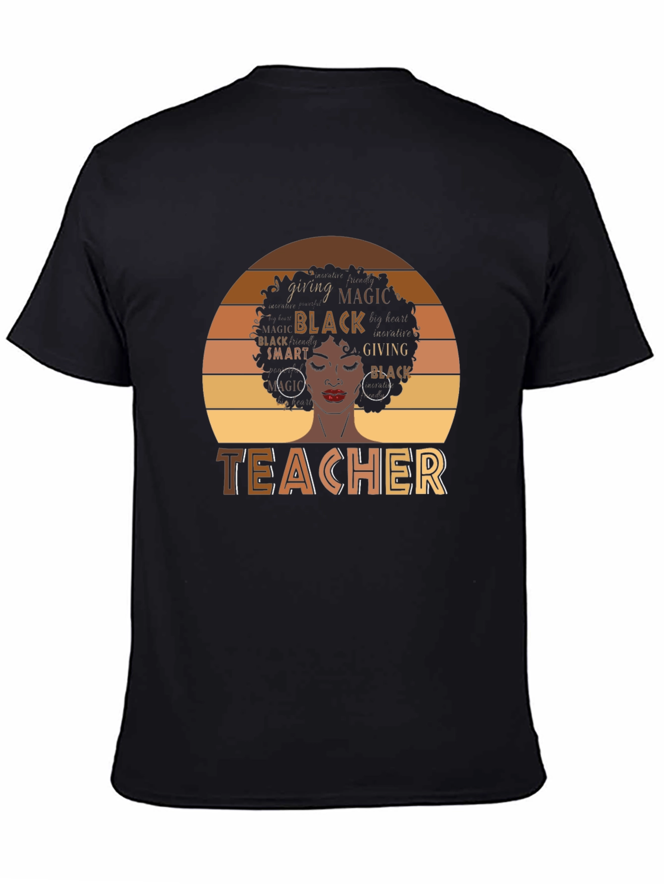 Black Teacher Magic T-Shirt