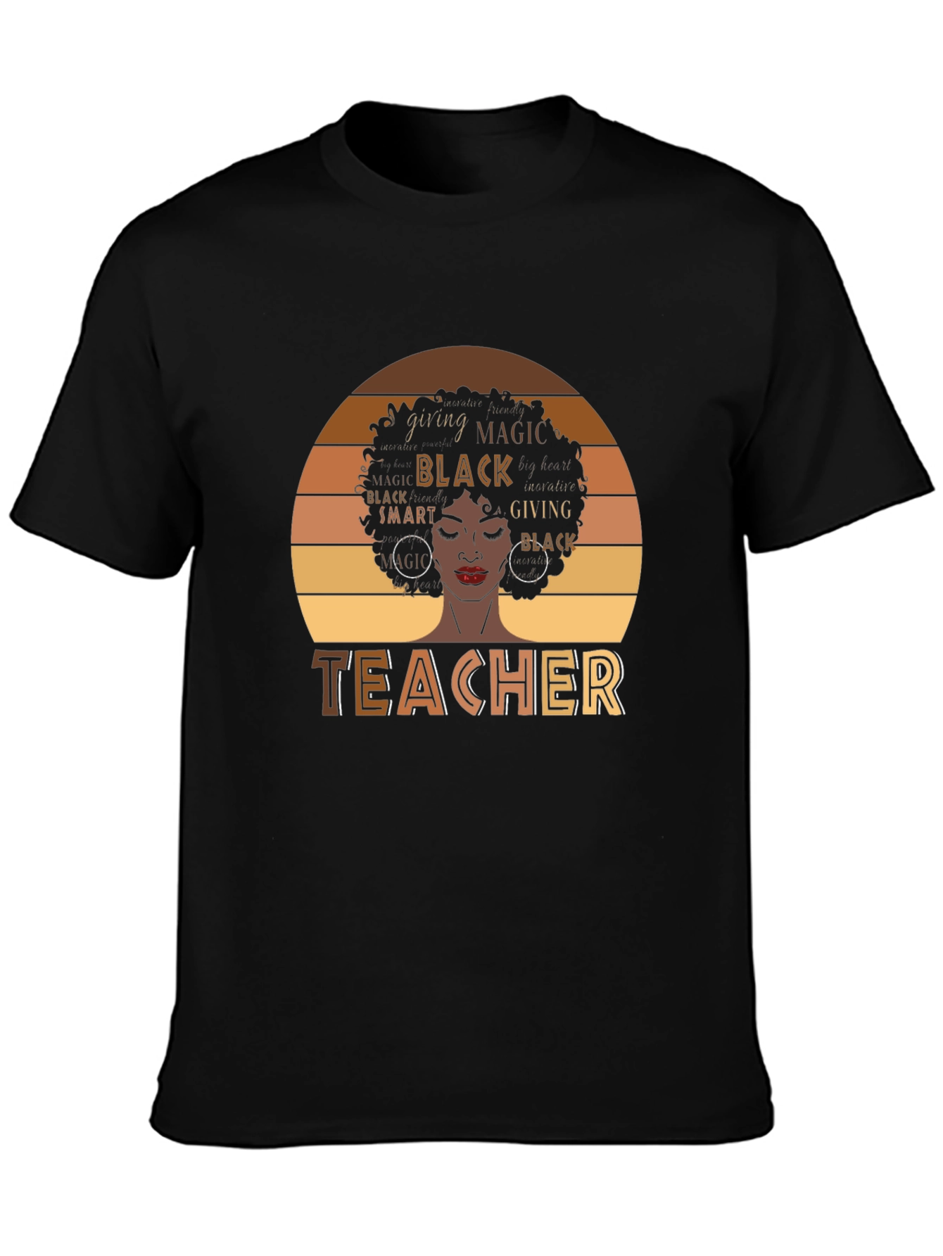 Black Teacher Magic T-Shirt