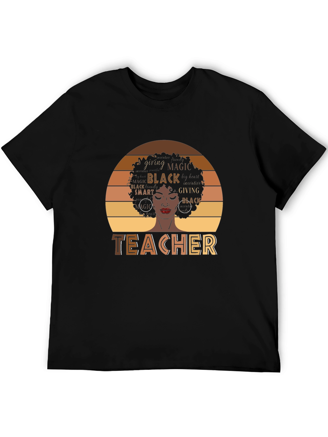 Black Teacher Magic T-Shirt