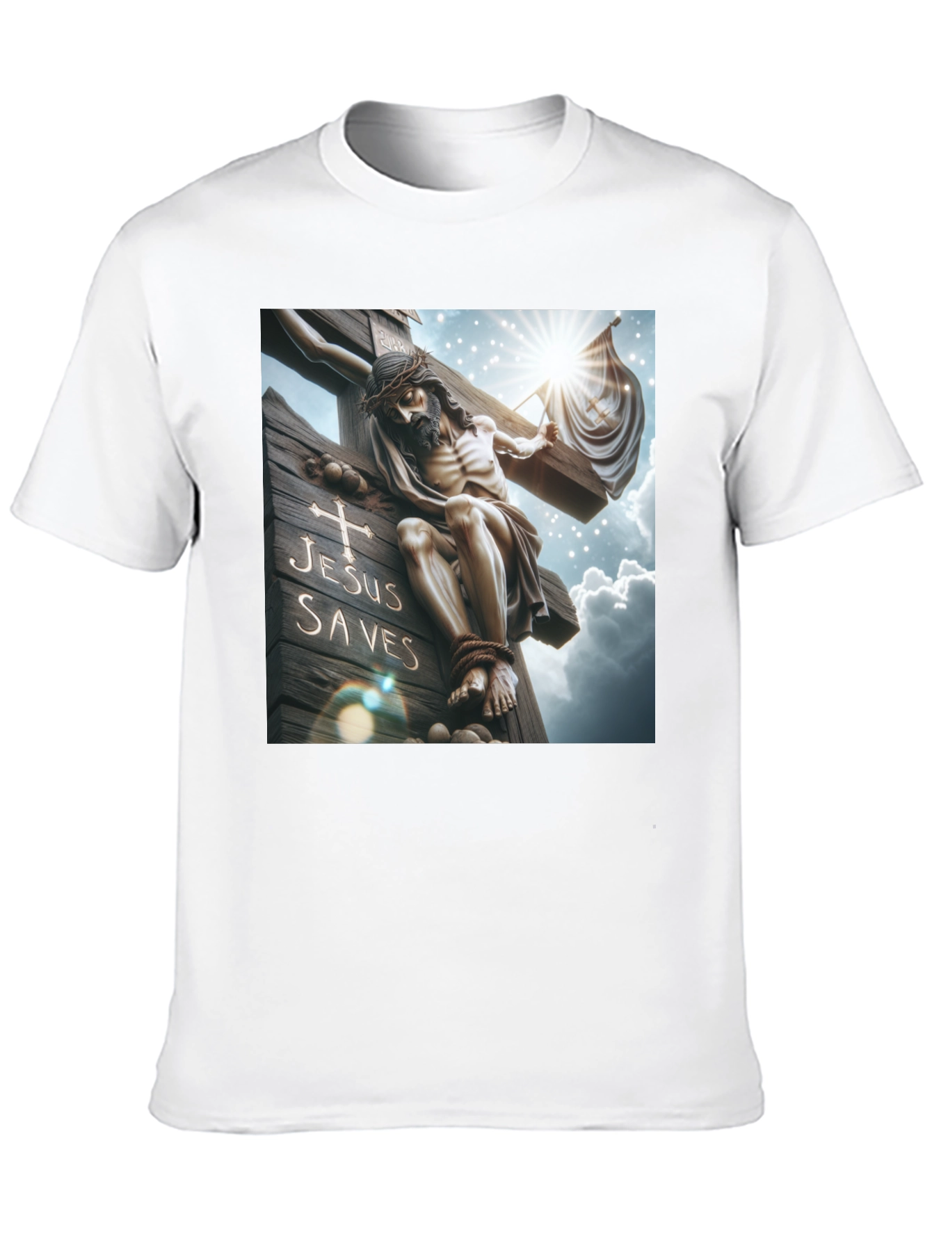 Jesus Saves Graphic T-Shirt