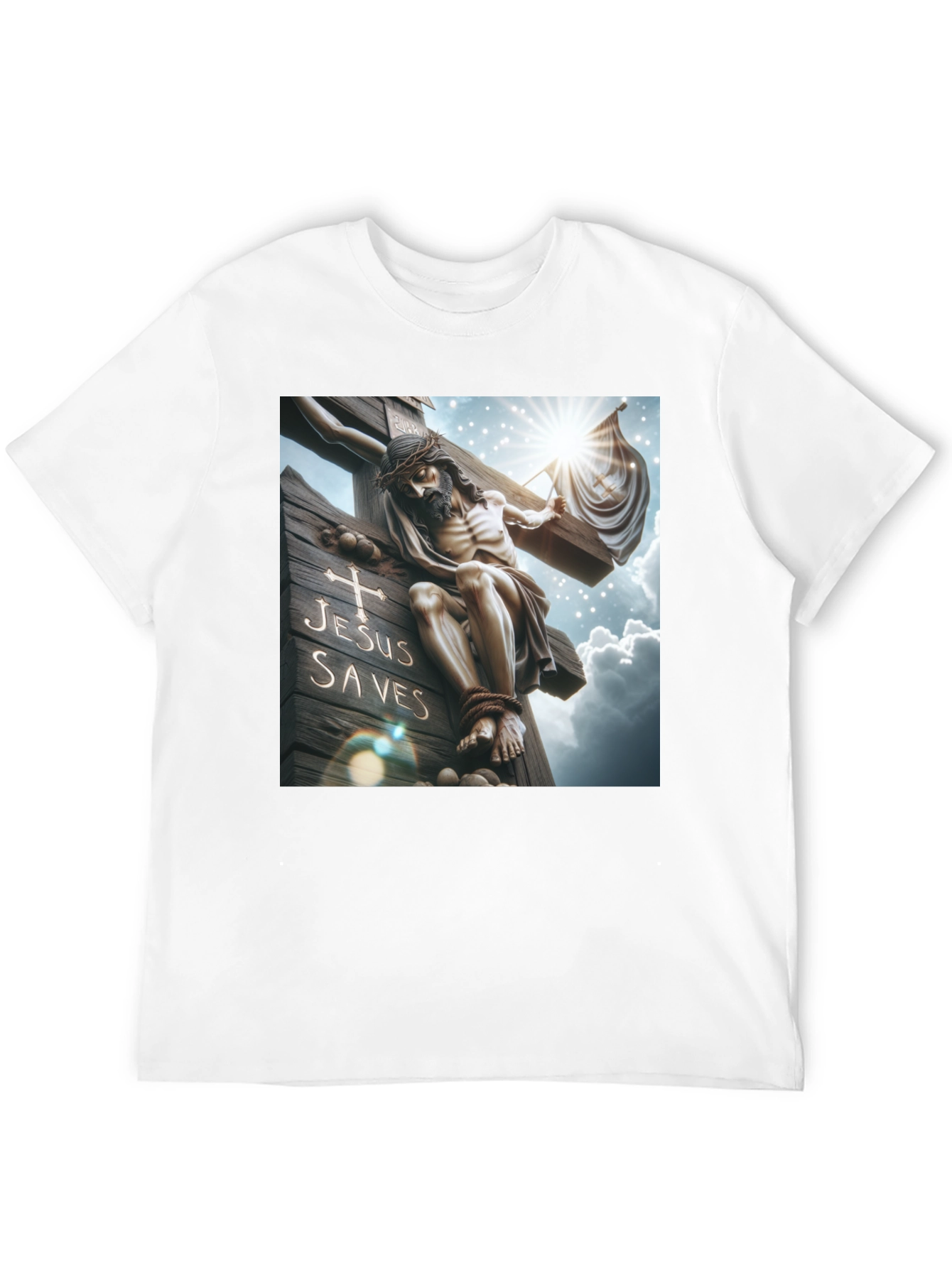 Jesus Saves Graphic T-Shirt