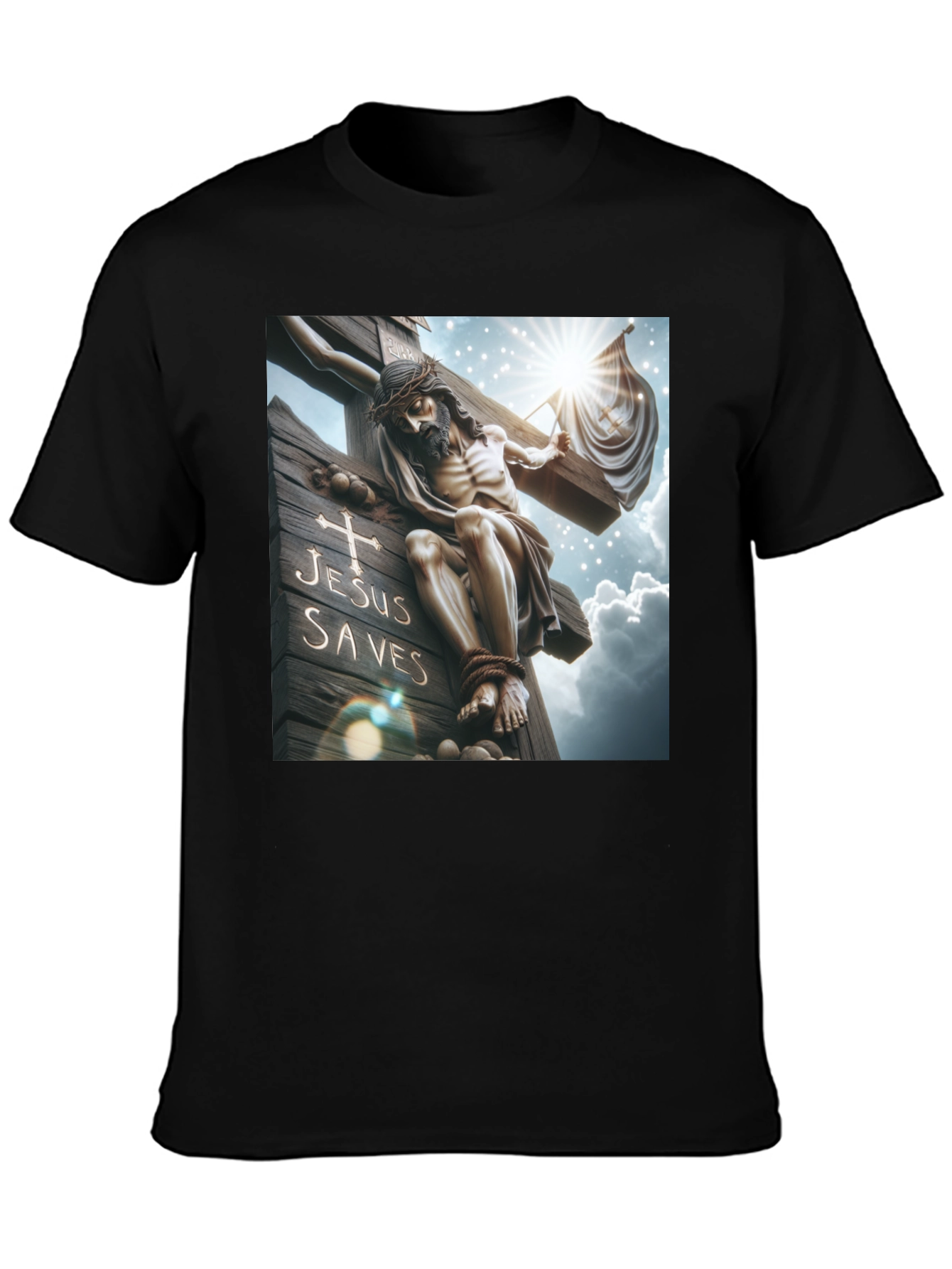 Jesus Saves Graphic T-Shirt