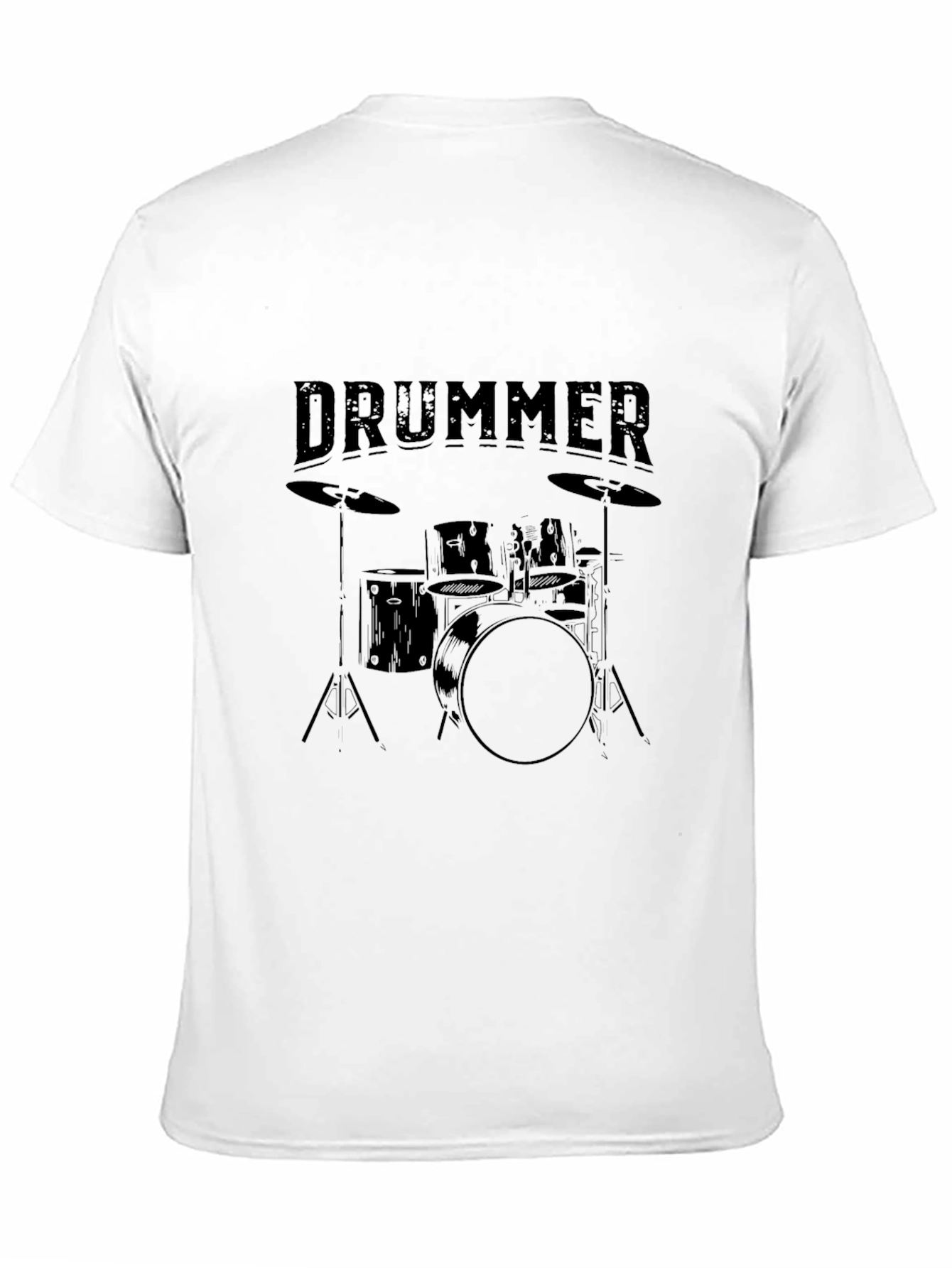 Drummer T-Shirt - Black Music Tee