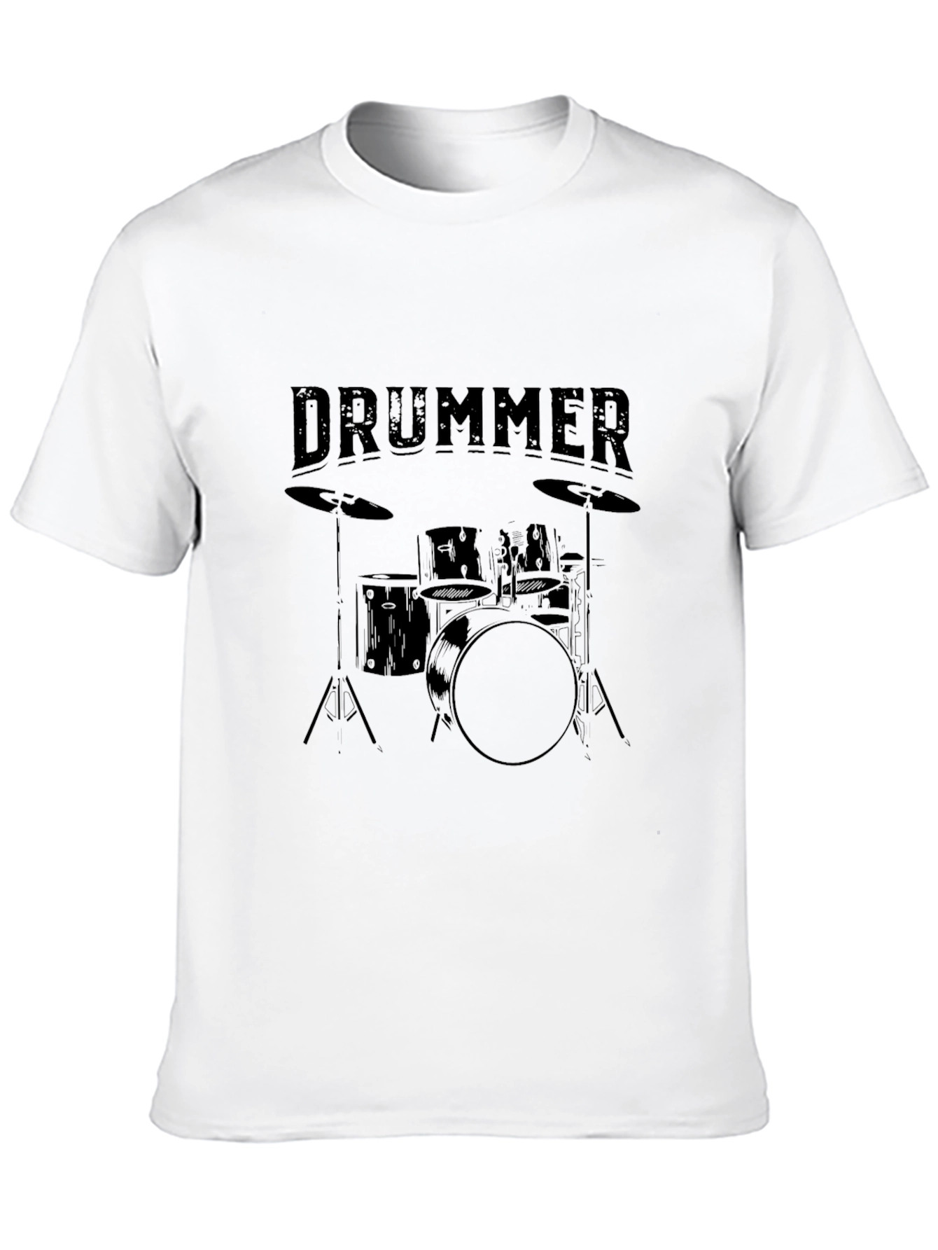 Drummer T-Shirt - Black Music Tee