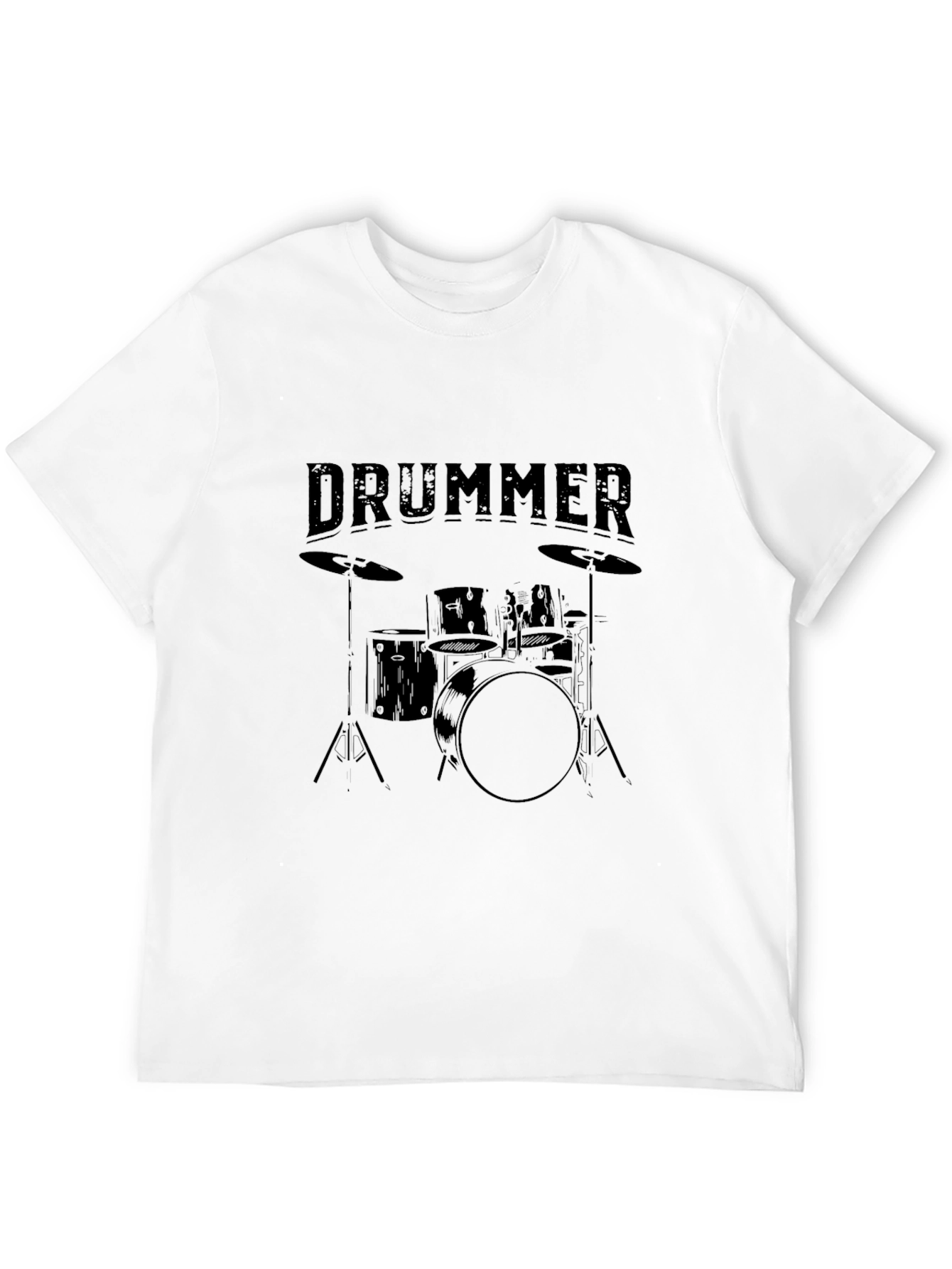 Drummer T-Shirt - Black Music Tee