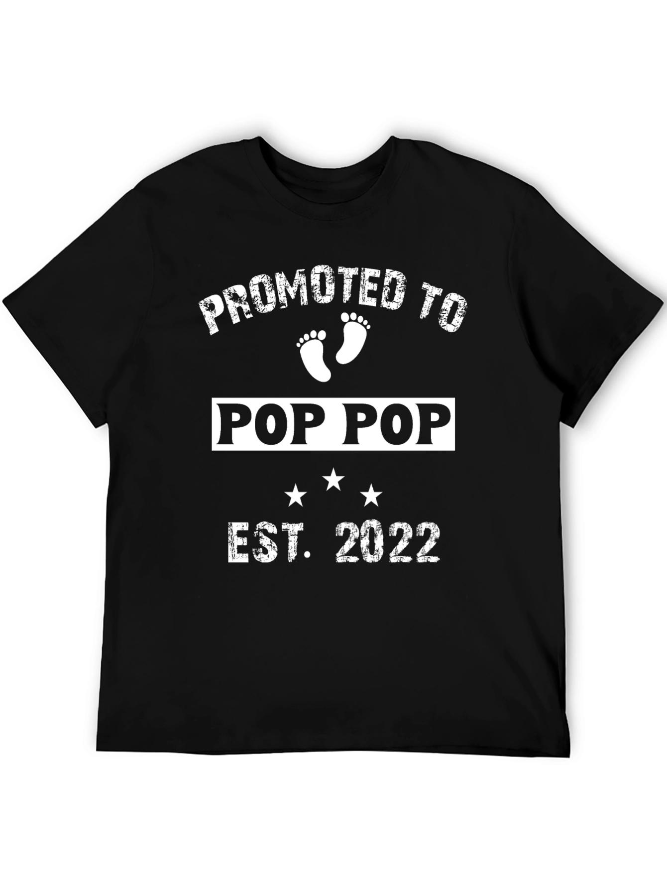 Promoted to Pop Pop Est. 2022 T-Shirt