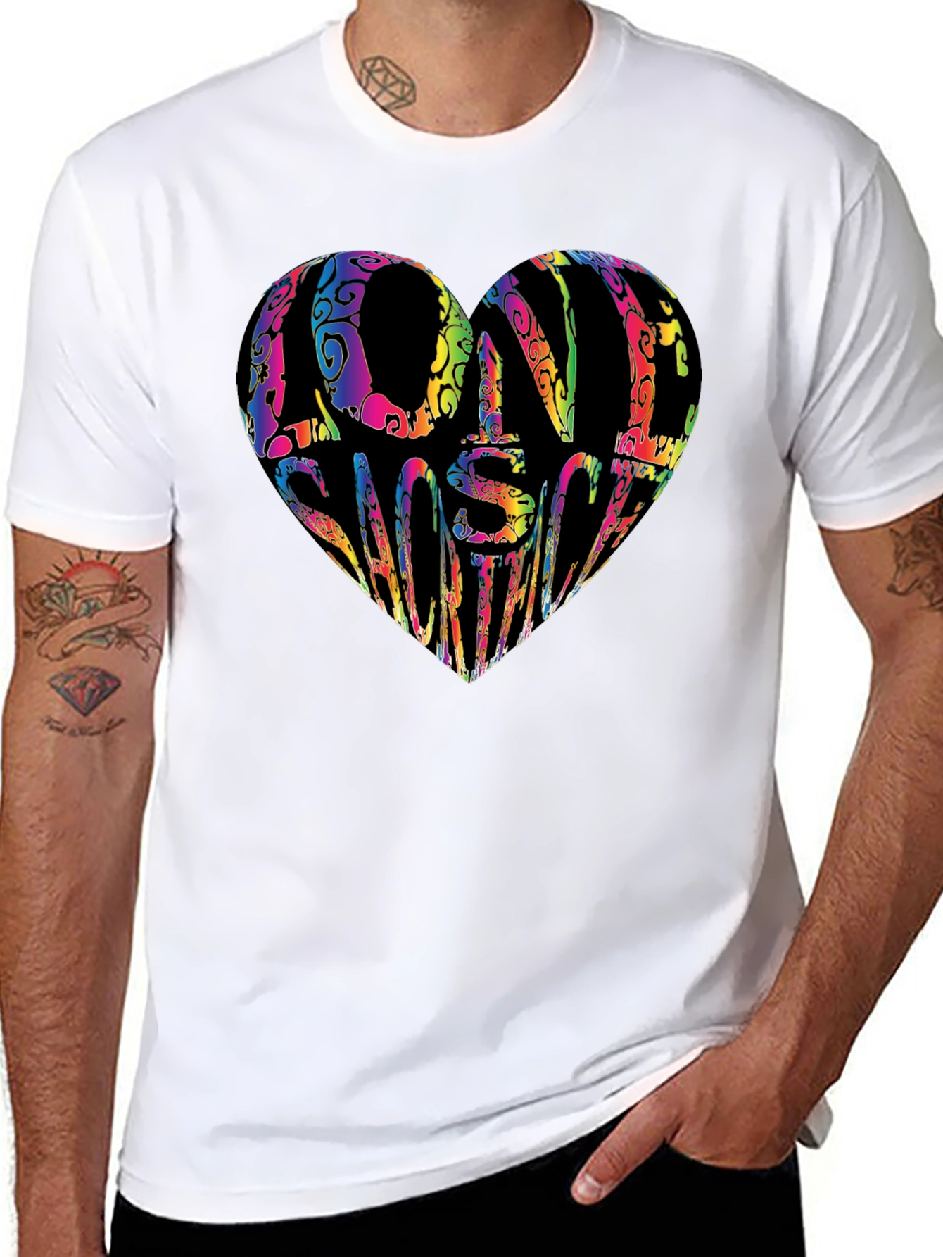 Love Is Showcase Graphic T-Shirt