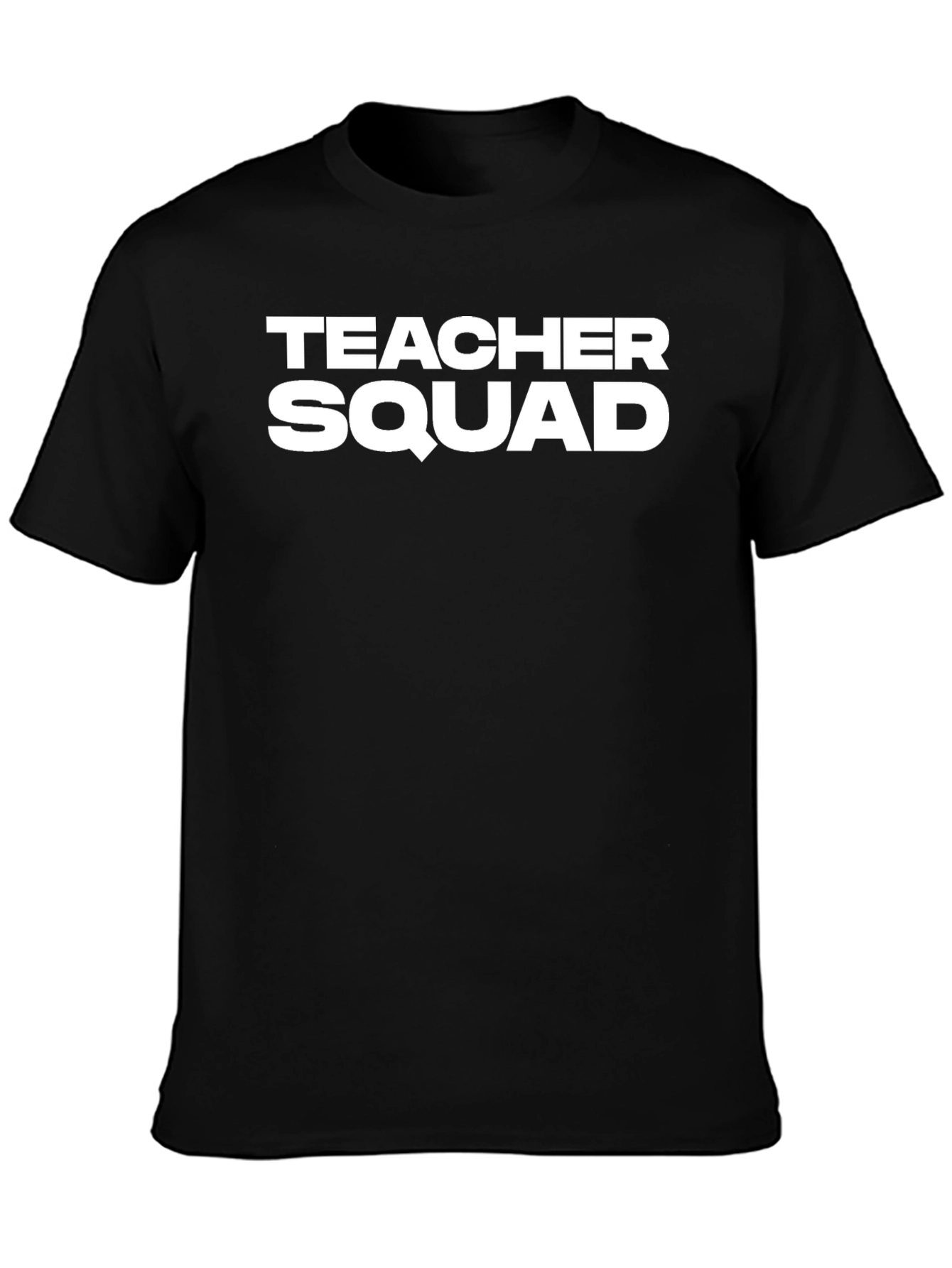 Teacher Squad Crewneck T-Shirt