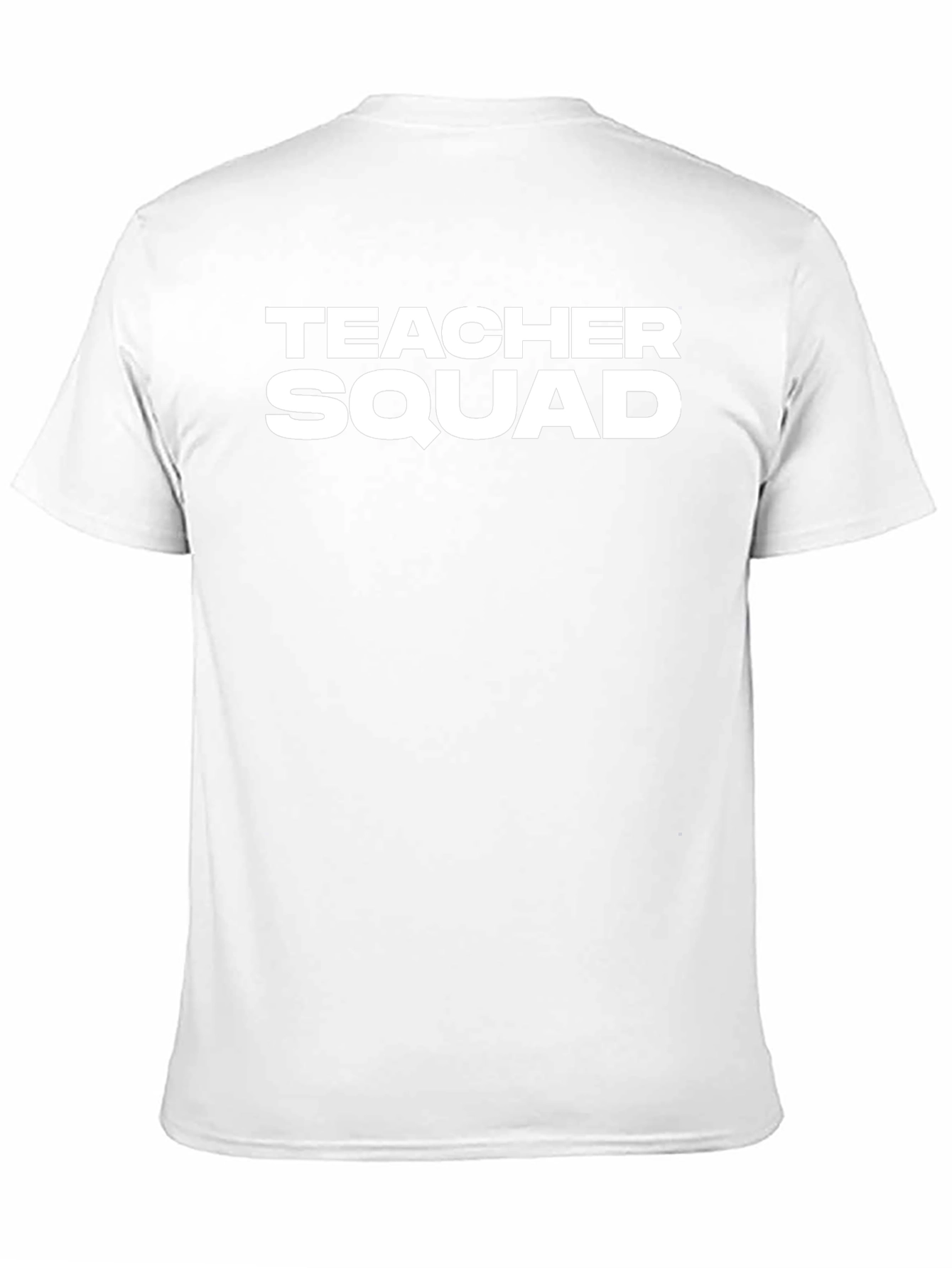 Teacher Squad Crewneck T-Shirt