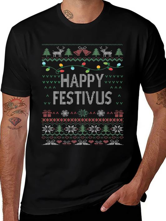 Happy Festivus Ugly Christmas Sweater T-Shirt