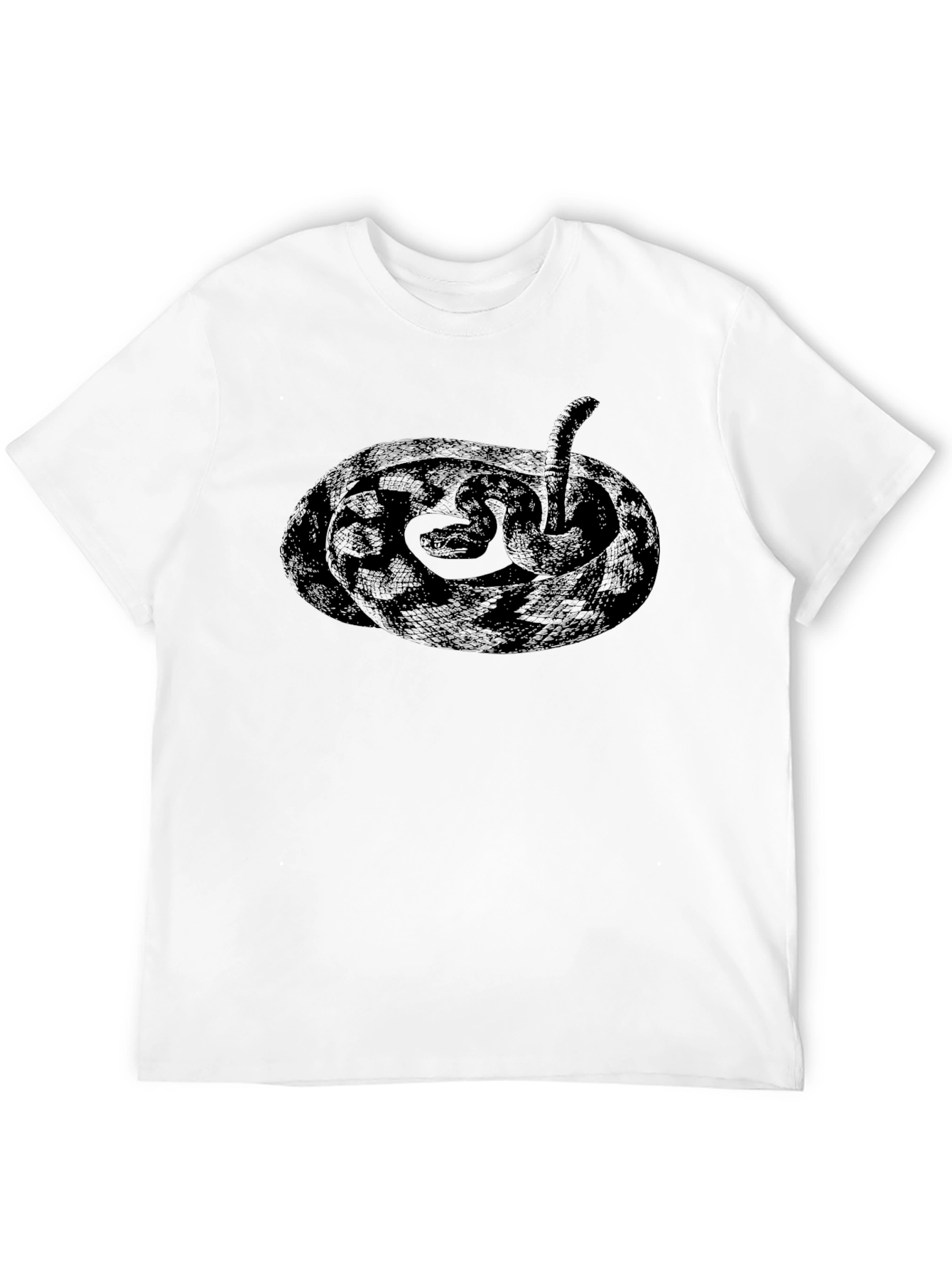 Snake Graphic Tee - Cool Design Soft Cotton