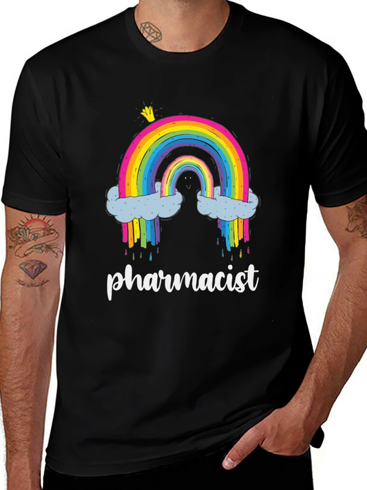 Rainbow Pharmacist T-Shirt - Cute & Colorful