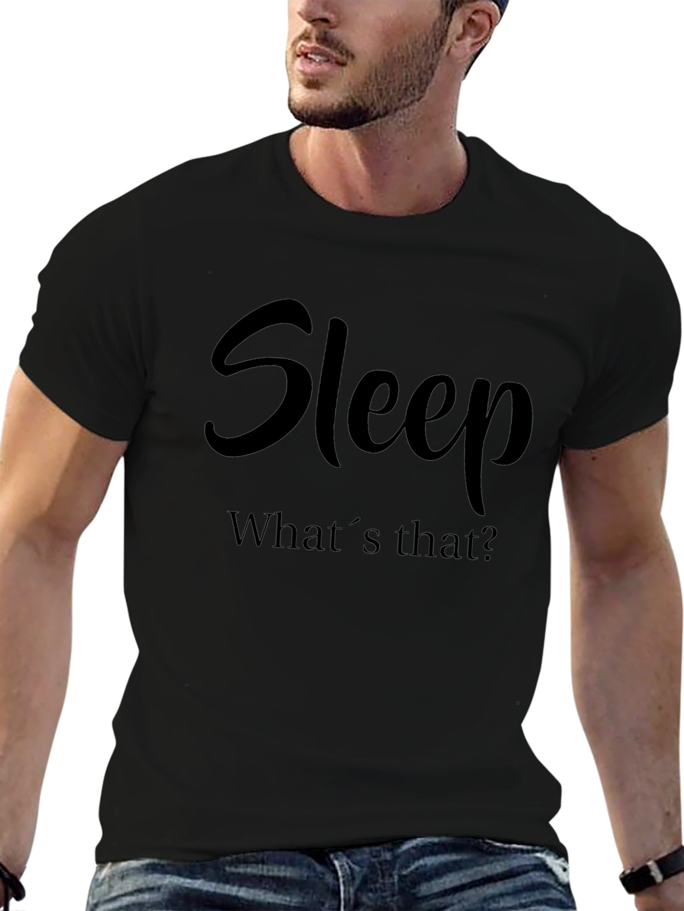 Funny Sleep Deprived T-Shirt - Whats That?