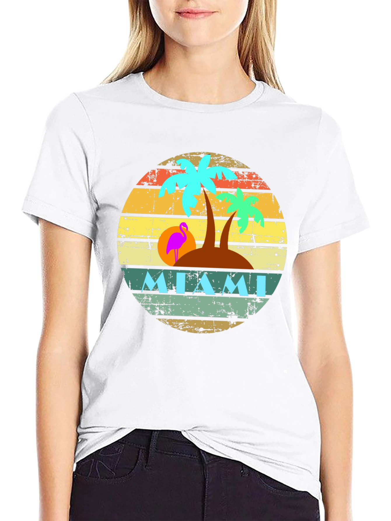Retro Miami Beach T-Shirt