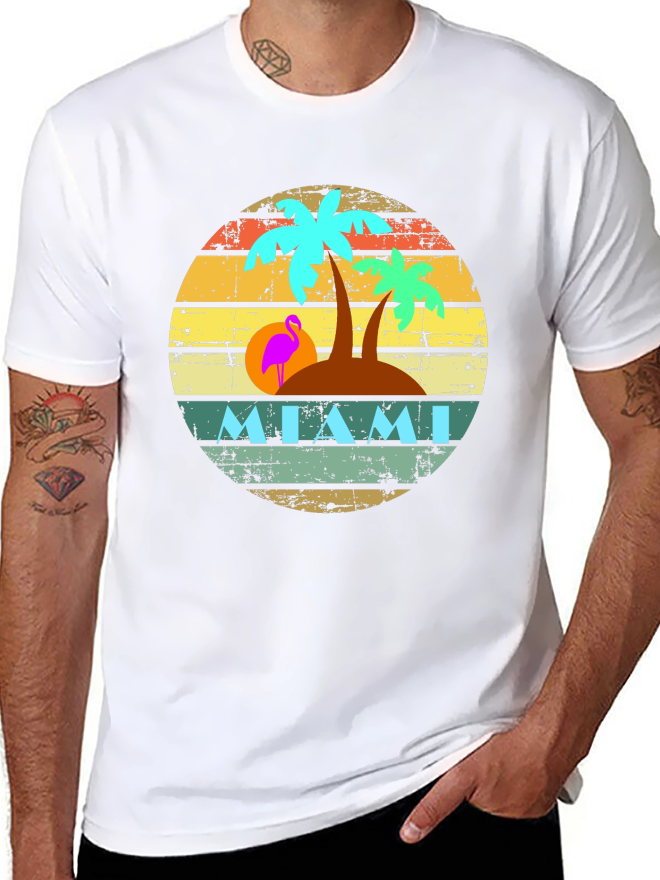 Retro Miami Beach T-Shirt