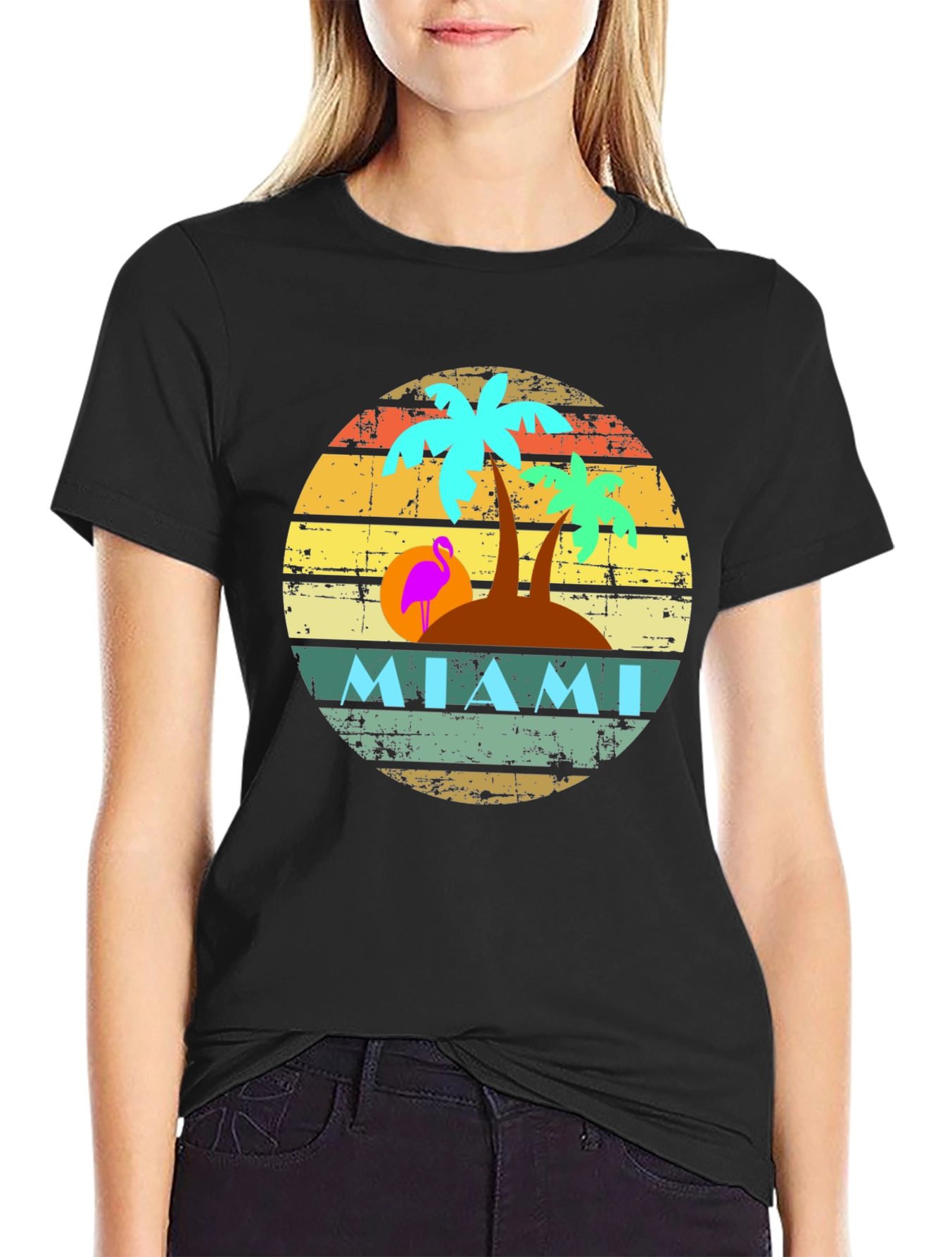 Retro Miami Beach T-Shirt